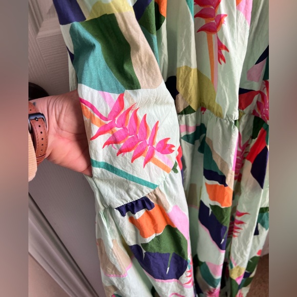 FARM Rio x Anthropologie Tie Back Maxi Dress - Picture 3 of 13